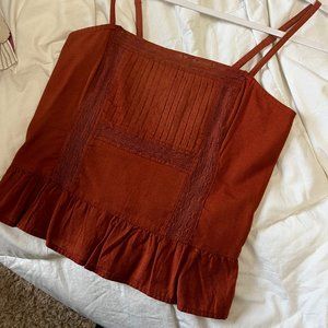 A&F Peplum Top
